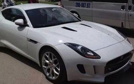 "Báo gấm" Jaguar F-Type Coupe 2014 trắng muốt về Hà Nội
