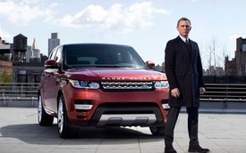 5 xe Range Rover Sport trong phim "Điệp Viên 007" bị đánh cắp