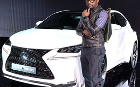 Sao Black Eyed Peas giới thiệu Lexus NX thiết kế riêng