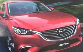 Mazda6 phiên bản nâng cấp bất ngờ bị rò rỉ hình ảnh