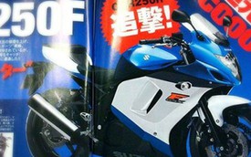 Rò rỉ hình ảnh Suzuki GSX250F – Đối thủ mới của Yamaha R25