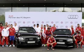 Dàn sao Bayern Munich phấn khích với trải nghiệm xe Audi
