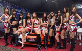 Dàn "chân dài" châu Á nổi bật tại sự kiện Mean Machines 2014