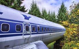 Biến máy bay Boeing 727 cũ thành nhà ở