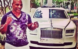 Mike Tyson "nghèo" đến mức phải thuê Rolls-Royce để "khoe"