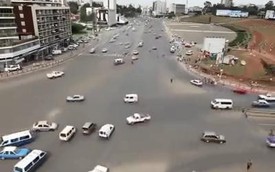 Ngã tư không đèn đỏ, không tắc đường tại Ethiopia