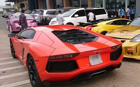 Lamborghini Aventador của Minh nhựa tái xuất ở Sài Gòn