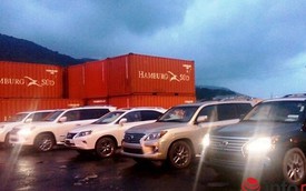 Đà Nẵng: Tịch thu, sung công quỹ 5 “siêu xe” Lexus buôn lậu