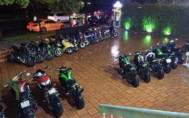 Dàn xe PKL đông đảo tham dự sinh nhật Club Z1000 Việt Nam