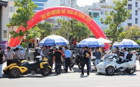 Dàn siêu mô tô hoành tráng tại đại hội Đà Nẵng