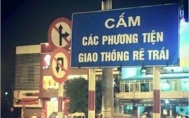 Những biển báo giao thông "oái oăm" chỉ có ở Việt Nam