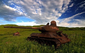 Bộ ảnh tuyệt đẹp về những "xác chết xe tăng" thời bình