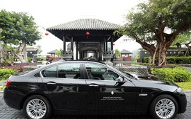 BMW Series-5 phiên bản ngoại thất màu đen ngọc Saphiere tại Việt Nam