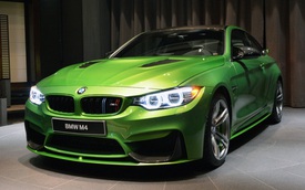 BMW M4 Coupe “nổi bần bật” với màu sơn trị giá hơn 100 triệu Đồng