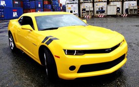 Cận cảnh xe “cơ bắp” Chevrolet Camaro 2015 vừa “đập thùng” tại Việt Nam