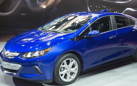 Chevrolet Volt 2016: Nhanh và tiết kiệm nhiên liệu hơn