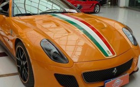 Bắt gặp Ferrari 599 GTO màu cam duy nhất trên thế giới