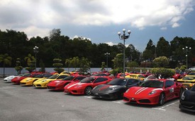 Các đại gia Đông Nam Á tổ chức hành trình siêu xe Ferrari