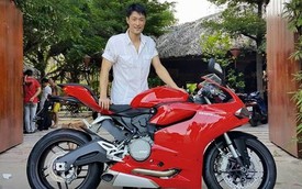 Johnny Trí Nguyễn và bạn gái Nhung Kate cùng mua Ducati 899 Panigale