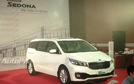 Kia Grand Sedona lắp ráp nội chính thức ra mắt, giá từ 1,18 tỷ đồng