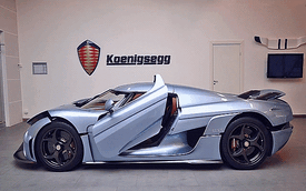 Cận cảnh thân vỏ như rô-bốt biến hình của Koenigsegg Regera