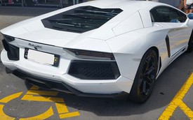 Bị “ném đá” vì đỗ Lamborghini Aventador vào chỗ cho người tàn tật