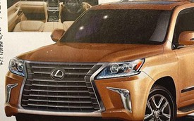 SUV hạng sang Lexus LX 570 2016 lần đầu lộ diện