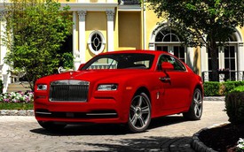 Xe sang tiền tỷ Rolls-Royce Wraith có phiên bản mới màu đỏ rực