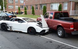 Siêu xe Lamborghini Murcielago “nhái” gây tai nạn liên hoàn