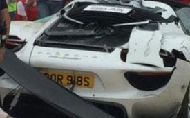 Triệu phú lái siêu xe Porsche 918 Spyder gây tai nạn, 26 người bị thương