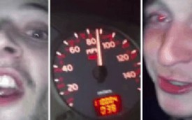 Video quay giây phút cuối cùng của hai thanh niên trong tai nạn ở 145 km/h gây sốc
