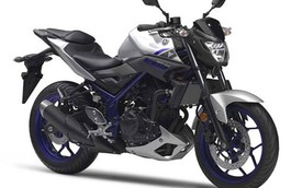 Naked bike giá rẻ Yamaha MT-03 chính thức được bày bán
