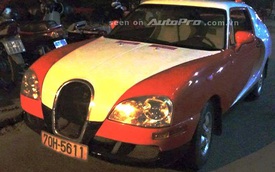Siêu xe Bugatti Veyron "nhái" đeo biển số Tây Ninh gây xôn xao