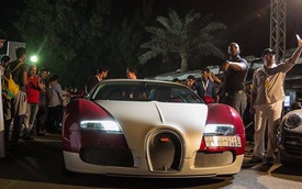 Dàn siêu xe 200 tỷ đồng của đại gia Ả Rập tụ tập