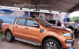 "Hàng hot" Ford Ranger Wildtrak mới toanh xuất hiện tại Vietnam Offroad Cup 2015