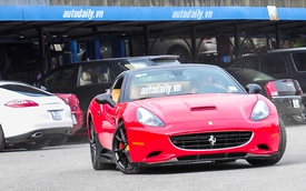 Siêu xe Ferrari của đại gia Dương “Kon” tái xuất sau tai nạn