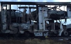 4 xe siêu sang của Floyd Mayweather cháy trụi, thiệt hại hơn triệu đô