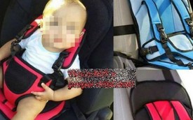 Điều gì xảy ra khi dùng ghế ngồi ô tô trẻ em "rởm"?