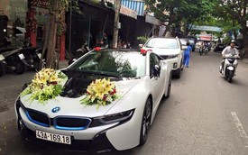 BMW i8 đầu tiên làm xe đón dâu tại Việt Nam