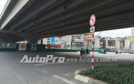 Tư vấn giao thông: Biển cấm ôtô rẽ trái tại ngã tư Nguyễn Trãi - Nguyễn Xiển