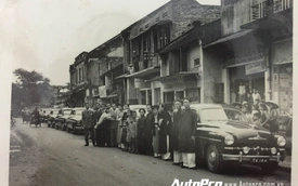 Choáng với dàn xế "khủng" đón dâu tại Hà thành vào năm 1952