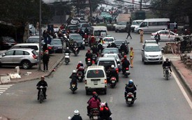 Hai điểm nóng ùn tắc "nhân tạo" ở Hà Nội