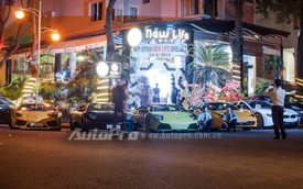 "Dạ tiệc" siêu xe mừng sinh nhật tại Sài Thành