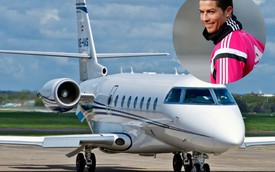 Cristiano Ronaldo “vung” tiền mua máy bay hạng sang 19 triệu Euro