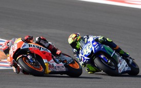 Chặng 3 MotoGP 2015: Rossi về nhất, Marquez "ngã ngựa"