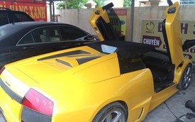Thu giữ siêu xe Lamborghini dùng giấy tờ giả của đại gia phố núi