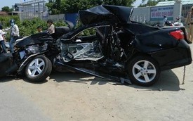 Rùng mình chứng kiến hậu quả của việc không thắt dây an toàn khi xe gặp tai nạn
