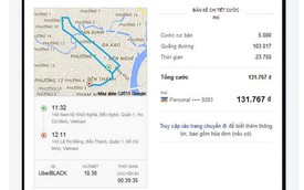 Tài xế Uber Việt đi đường vòng, phí tăng gấp 4 lần, xử trí thế nào?