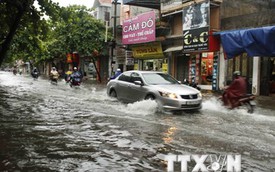 3 giờ tới, Hà Nội, Quảng Ninh sẽ có mưa rất to, nguy cơ ngập lụt