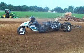 Dàn "siêu môtô" tranh tài tốc độ trên đường đua cát